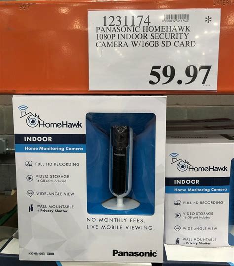 Panasonic HomeHawk 1080p Indoor Security Camera - Costco97.com