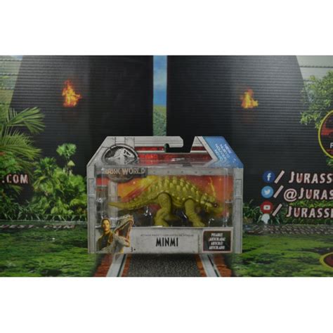 Jurassic World Fallen Kingdom Attack Pack Minmi Mattel Jurassic Fan Quest