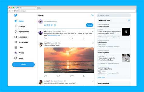 Aiming For Simplicity Twitter Releases First Major Web Redesign In 7