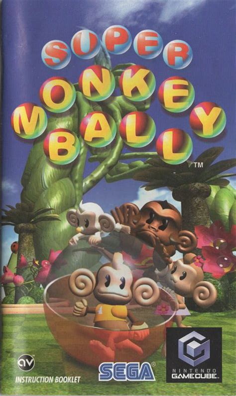 Super Monkey Ball Cover Or Packaging Material Mobygames