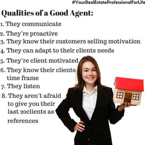 8 Expert Qualities That Make A Good Real Estate Agent Proactive Best Motivation