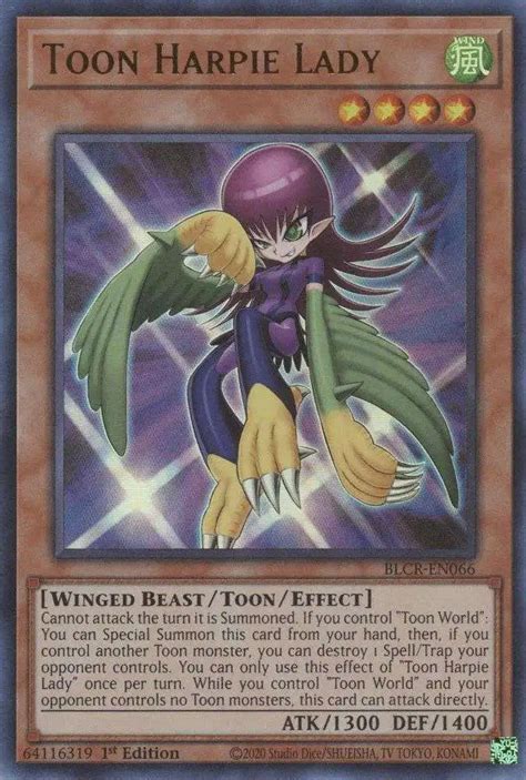 Yugioh Battles Of Legend Crystal Revenge Single Card Ultra Rare Toon