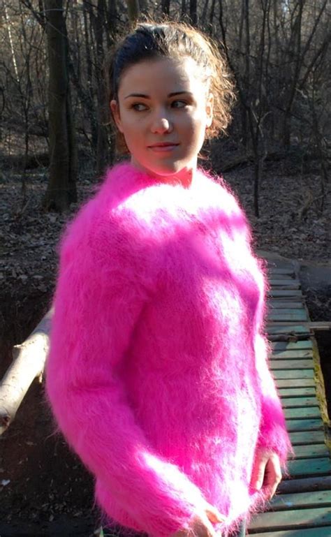 Pin By Lawrence Preston On Fuzzy Angora Sweater Fuzzy Mohair Sweater
