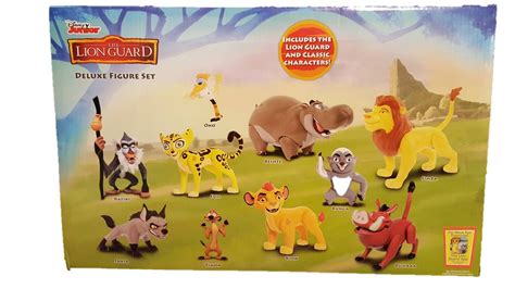 The Lion Guard Deluxe Figure Set Exclusive Made For Defend The