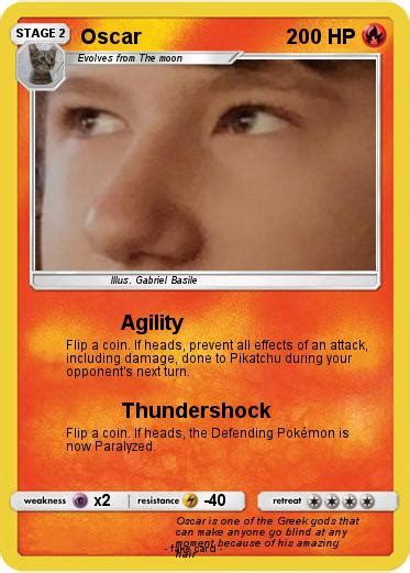Pokémon Oscar 392 392 Agility My Pokemon Card