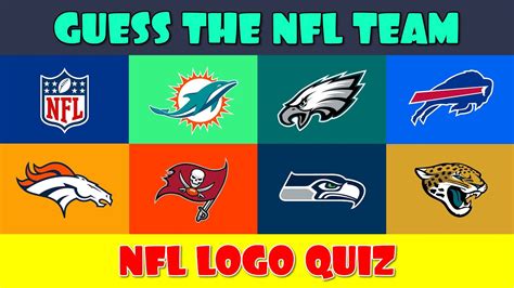 Guess The Nfl Team Logo Quiz Youtube