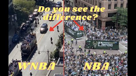 Nba Vs Wnba Parade Youtube