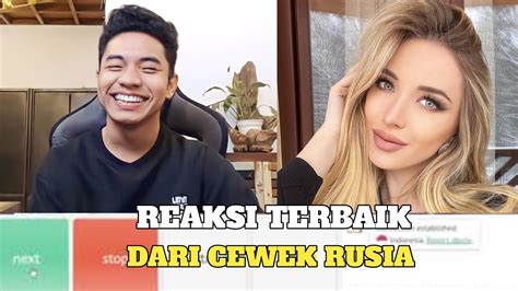 Reaksi Terbaik Dari Cewek Cantik Rusia Fiki Naki Ome Tv Youtube