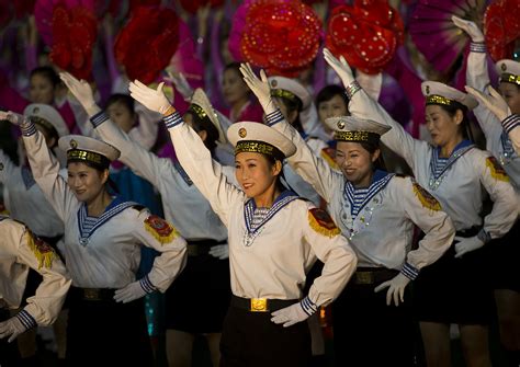 Sexy North Korean Women Dressed As Sailors During The Arir Flickr