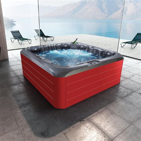 Above Ground Hot Tub Id 620 Awd Square 6 Person Outdoor