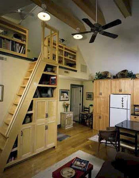 Cool 90 Genius Loft Stair For Tiny House Ideas