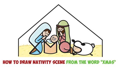 Check spelling or type a new query. Nativity Scene Drawing at GetDrawings | Free download