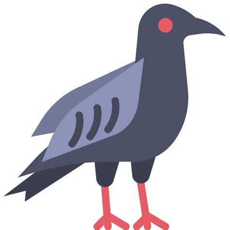 Raven Bird Vector Svg Icon Svg Repo