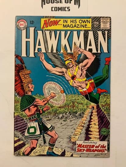 Hawkman 1 Silver Age Gem Nearly 60 Years Old 1st Hawkman In