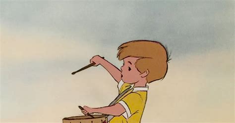 Animation Collection Original Production Cel Of Christopher Robin From