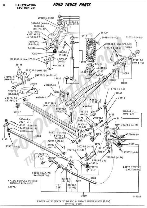 Ford Truck F 250 Suspension Diagram