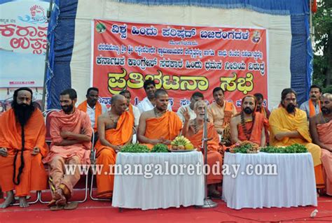 Mangalore Today Latest Main News Of Mangalore Udupi Page Hindu Outfits Take Out Protest