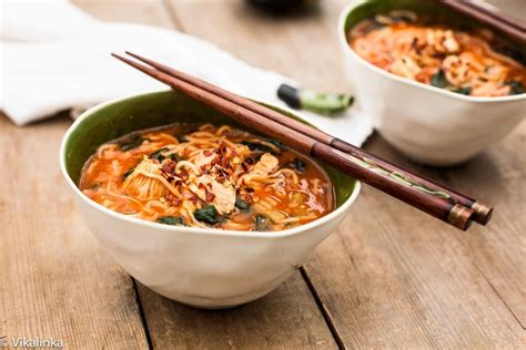 Thai Noodle Soup Easy Authentic Flavours Vikalinka