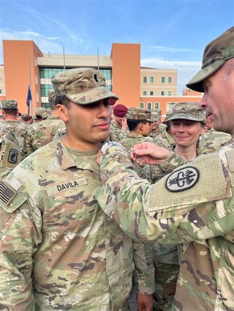 Public Health Command Europe Soldiers Receive Highly Sought After