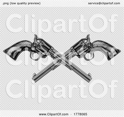 Cowboy Guns Western Pistols Old Vintage Revolvers By