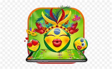Brazil Emoji Carnival Clip Artemoji Carnival Free Transparent