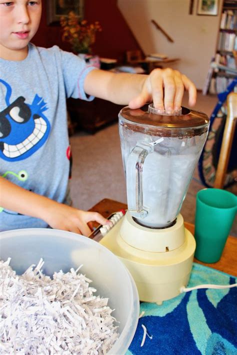 How To Easily Make Recycled Paper At Home Welcome To Nanas