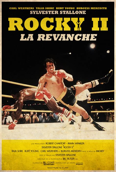 Back To The Movie Posters Rocky Ii Fanart Poster