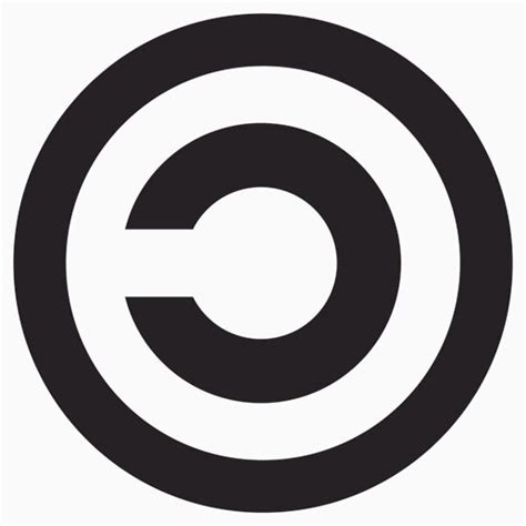 Copyleft Symbol Support The Free Web Stickers By