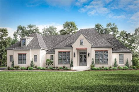 Plan 51813hz 4 Bed Open Concept French Country House Plan With Bonus