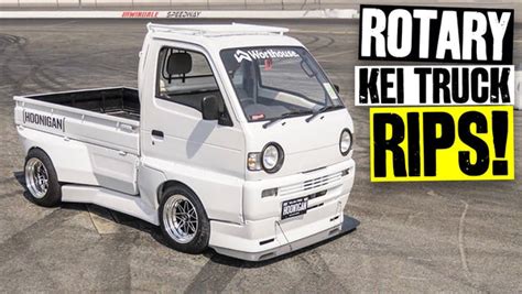 The Rotary Swapped Kei Truck Is Done First Stop Shred Session At Irw