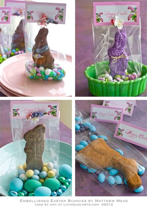Chocolate Bunny Edible Craft And Free Printable Easter Tags Living Locurto