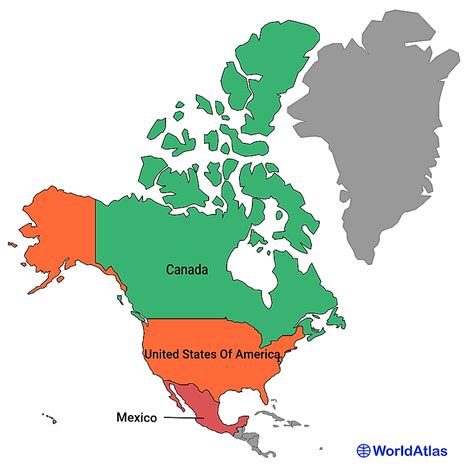 How Many Countries Are There In North America 2023
