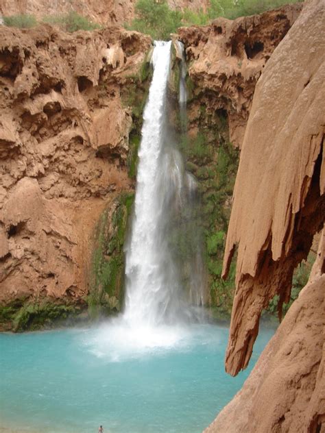 Mooney Falls Havasupai West Grand Canyon Trip To Grand