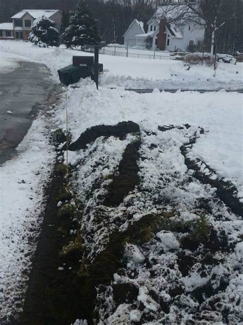 Damage From Snow Plows Not Unusual