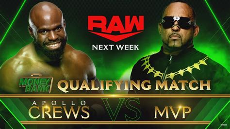 Wwe 2k20 Apollo Crews Vs Mvp Prediction Matchmitb Qualifying Match