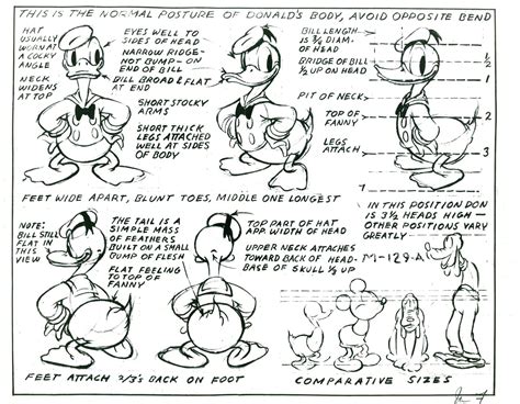 Resultado De Imagem Para Donald Duck Model Sheet Fantasy Character