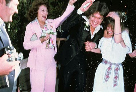 Las Vegas January 01 1977 David Cassidy And Kay Lenz At Their Wedding At The Little Church