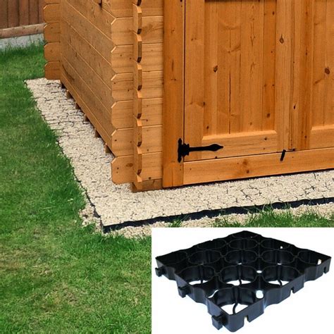 Truepave Shed Base Kit For Grass Paver Garden Paths Driveway In