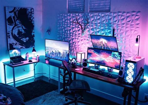 Workstation Setup Decoration Idea For Home Perfect For Techies
