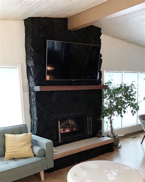 Fireplace Makeover Stone Fireplace Makeover Fireplace Makeover