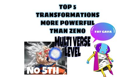 Some of them are truly horrific to even look at, let alone do battle with. Top 5 Dragon Ball Characters Powerful than Zeno[Omni king ...