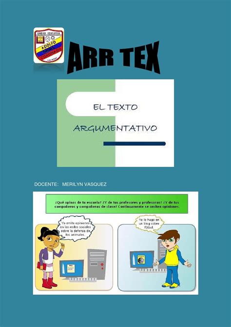 Texto Argumentativo Copia By Cristhian Mora Issuu