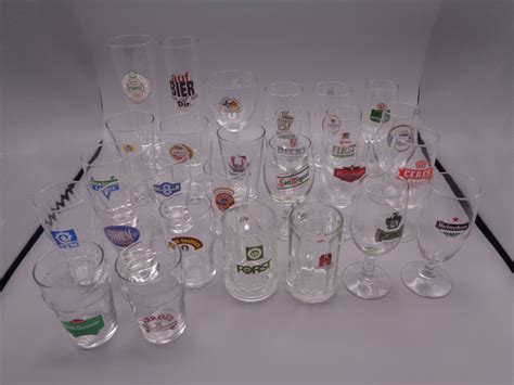 Lot Of 27x Beer Glasses Collector’s Items Original Catawiki