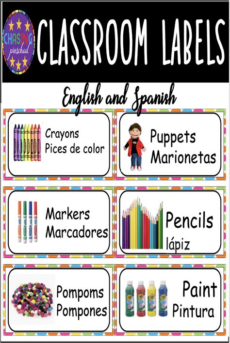 Use These Labels In Your Classroom To Help Your Students Find Items