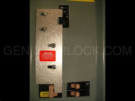 Generator Interlock Kit Cutler Hammer Vertical Main 150 And 200 Amp