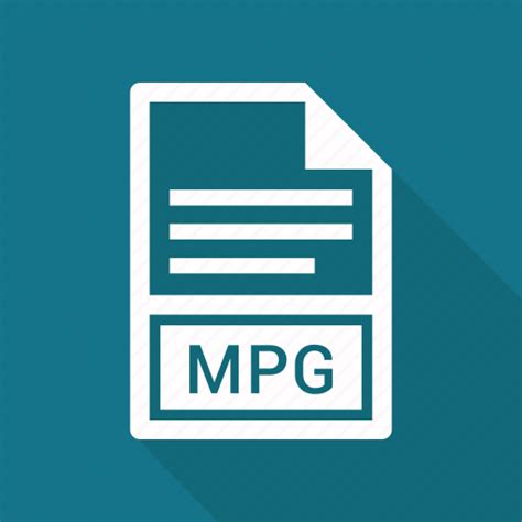 Document Extension File Mpg Icon