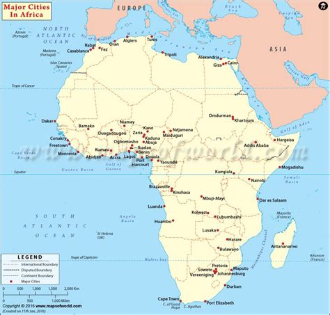 African City Map