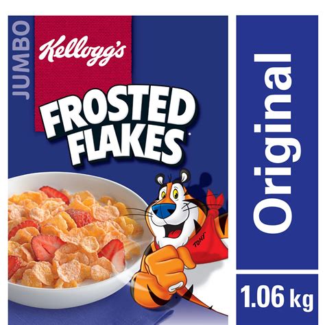 Kelloggs Frosted Flakes Cereal 1 06kg Jumbo Size Refresh Store