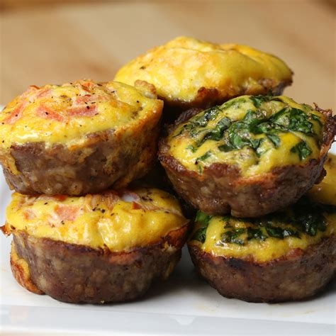 Sausage Egg Breakfast Cups Recipe By Tasty