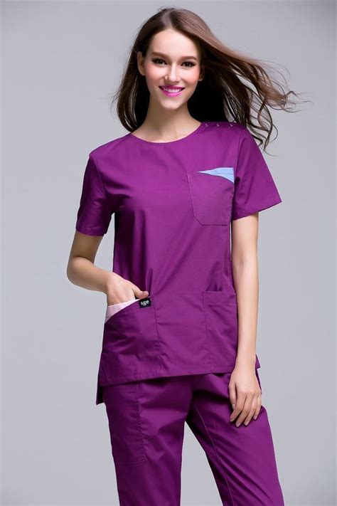 High Quality Affordable And Stylish Scrub Sets That Include Top And Pants Perfect For Looking